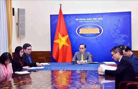 Vietnamese, French foreign ministers hold phone talks
